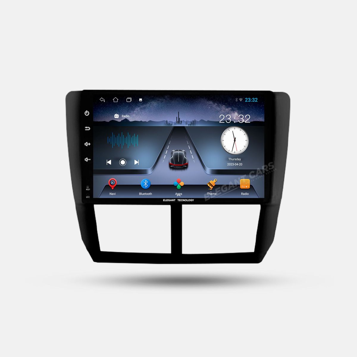 GENERICO - Autoradio Android Pantalla Subaru Forester Impreza WRX STI XV 2007-2012 Carplay +Auto 4GB +64GB
