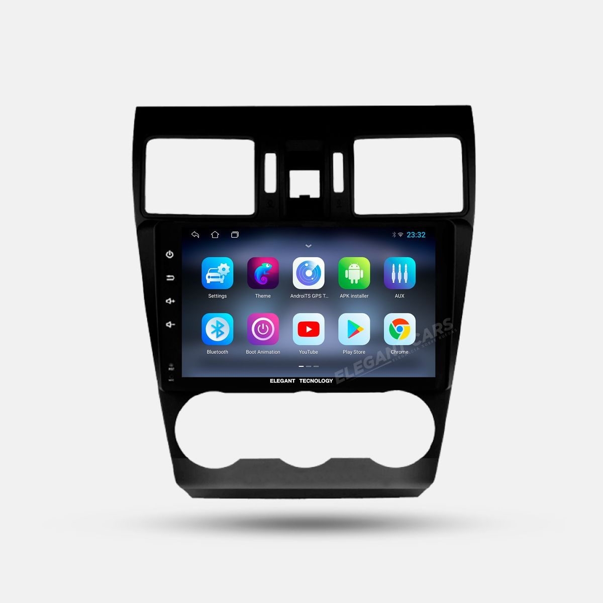 GENERICO - Autoradio Android Pantalla Subaru Forester Impreza WRX STI XV 2013-2017 Carplay +Auto 4GB +64GB