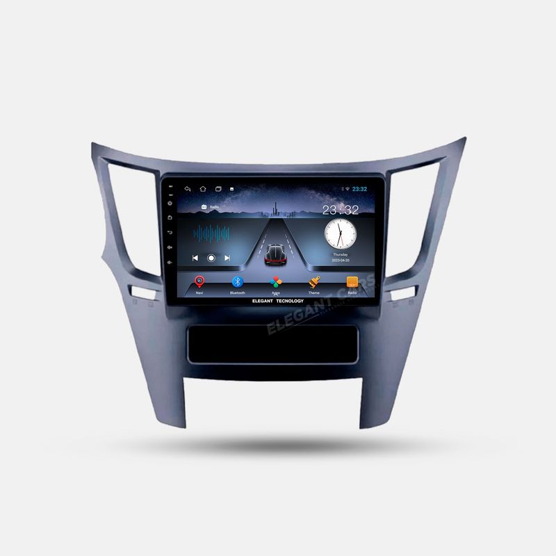 GENERICO - Autoradio Android Pantalla Subaru Legacy Outback 2009-2014  Carplay +Auto 4GB +64GB
