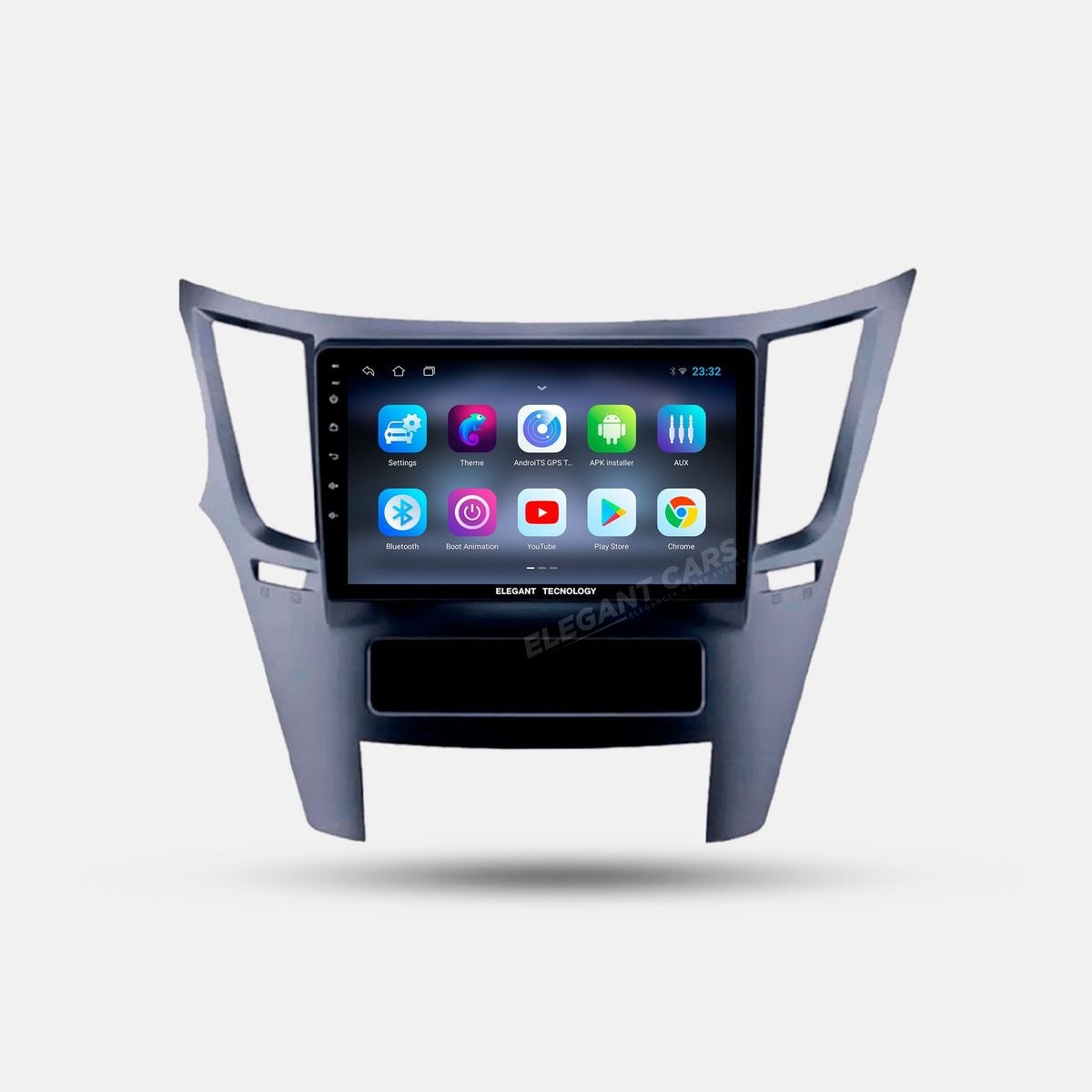 GENERICO - Autoradio Android Pantalla Subaru Legacy Outback 2009-2014  Carplay +Auto 4GB +64GB