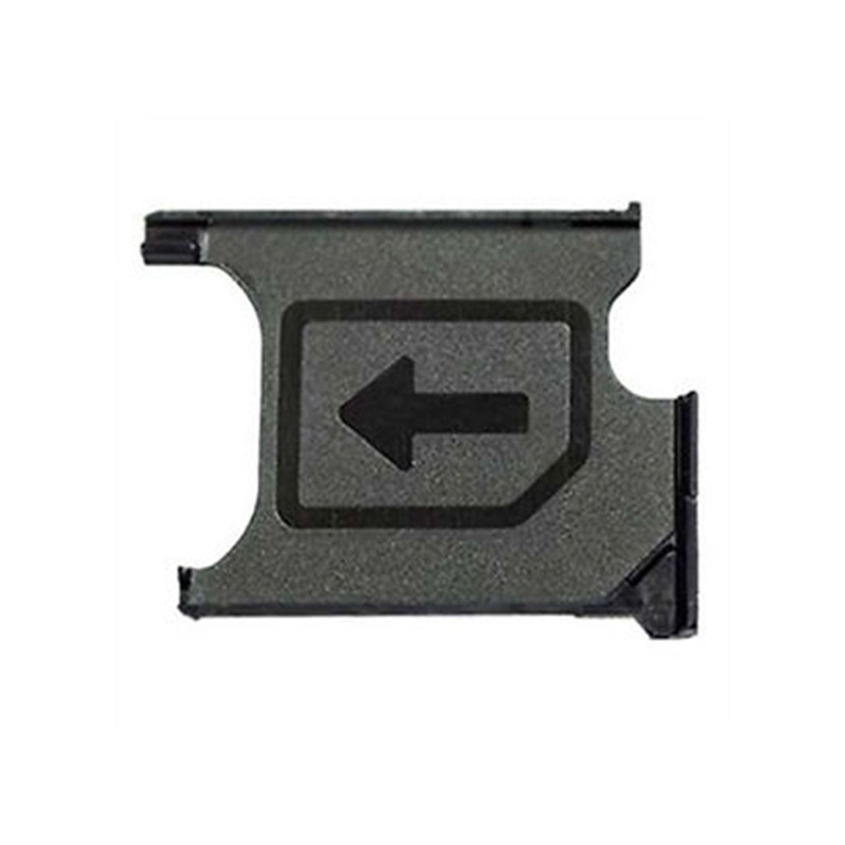 GENERICO - Repuesto Bandeja SIM Micro SD SONY XPERIA XZ X PERF - NEGRO.