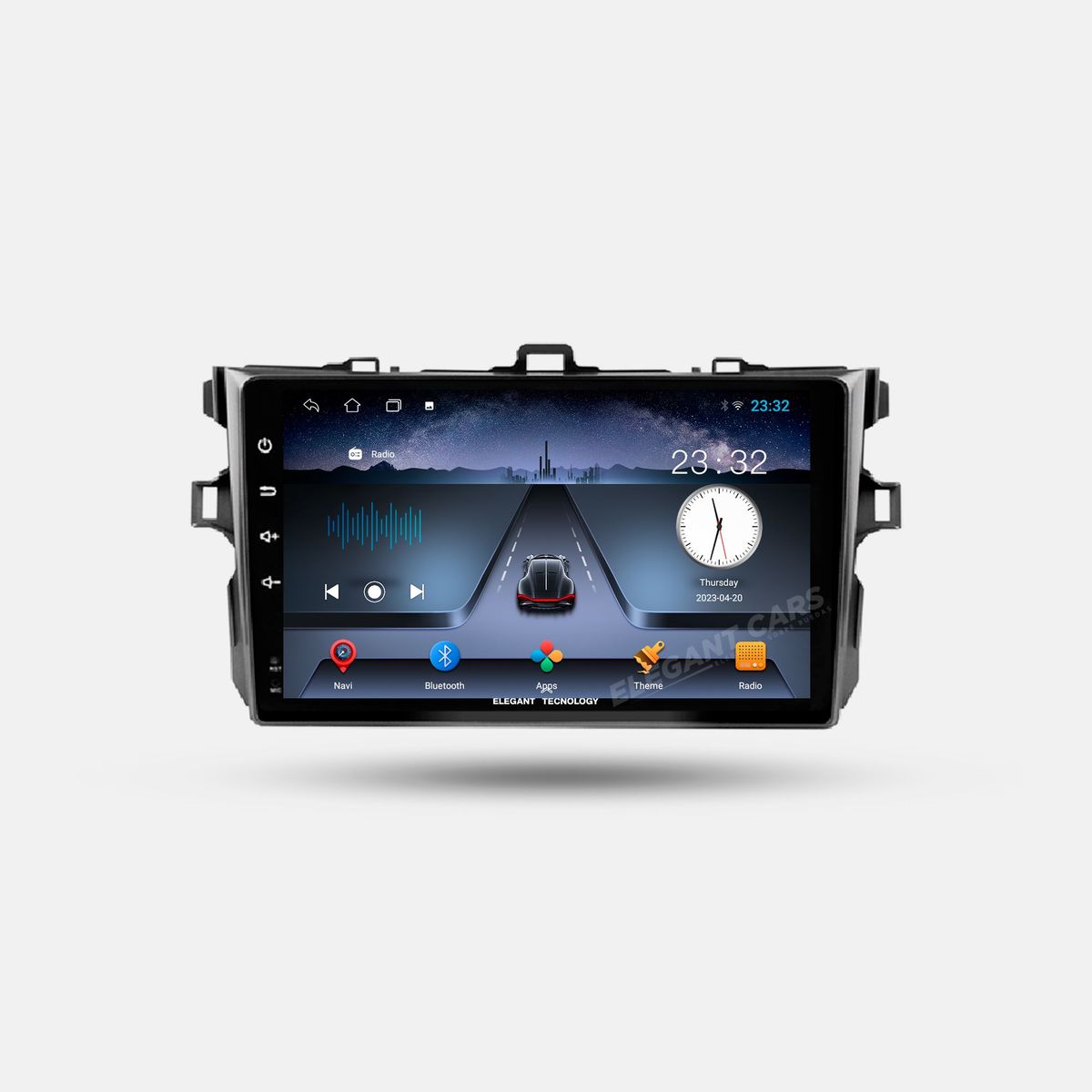 GENERICO - Autoradio Android Pantalla Toyota Corolla 2006-2013 Carplay +Auto 4GB +64GB