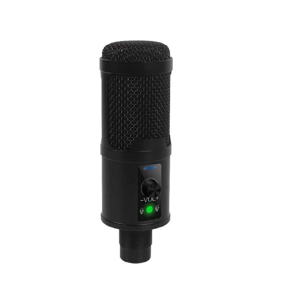 SEISA - Micrófono Condensador USB BM-65 StreamingEstudio  Soporte de Brazo