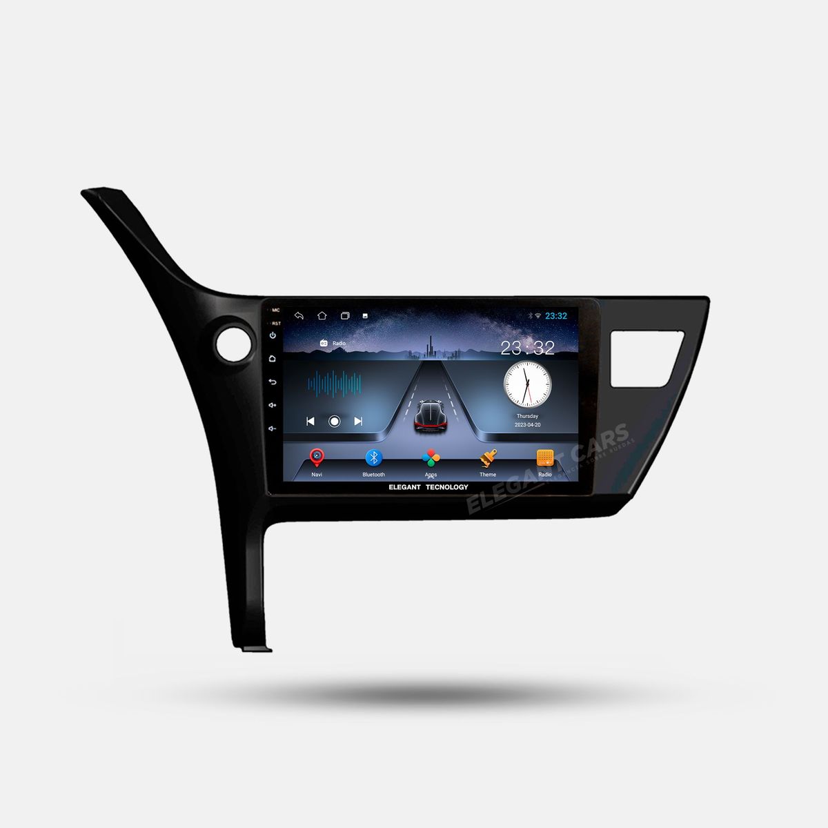 GENERICO - Autoradio Android Pantalla Toyota Corolla 2017-2019 Carplay +Auto 4GB +64GB