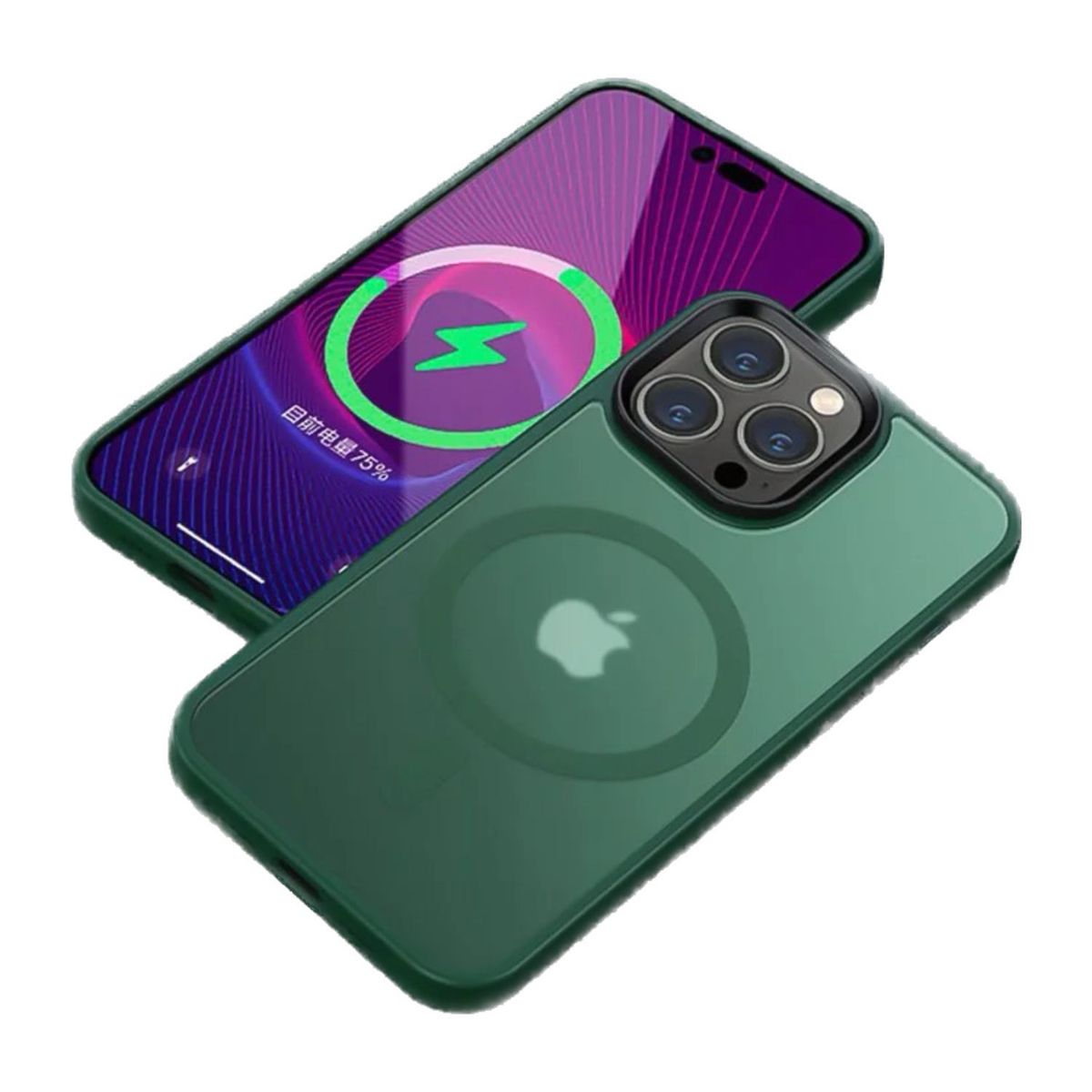 GENERICO - Case Magsafe para iPhone 14 Pro Max Verde