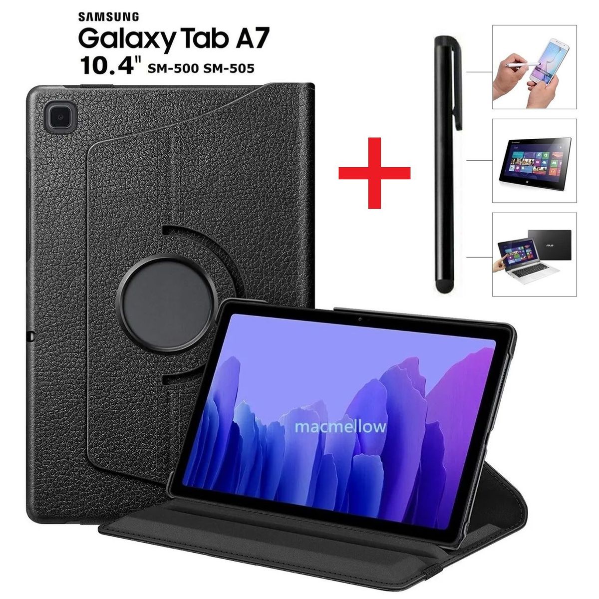 GENERICO - Funda Case con Lapiz Tactil para Samsung Tab A7 10,4 SM-T500 Cover
