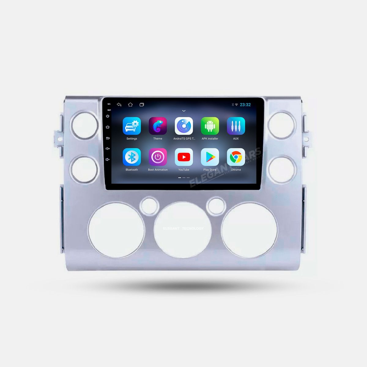 GENERICO - Autoradio Android Pantalla Toyota FJ Cruiser 2007-2019  Carplay +Auto 4GB +64GB