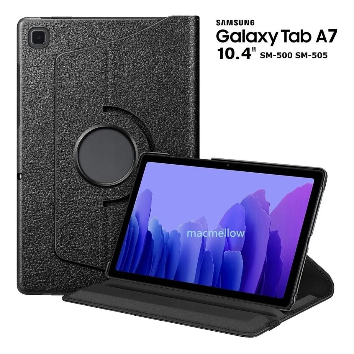 GENERICO - Funda de Cuero para Samsung Tab A7 10,4 SM-T500 Protector Case Cover