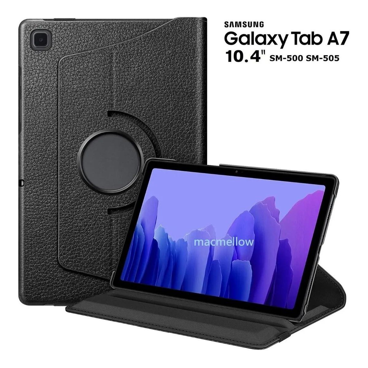 GENERICO - Funda de Cuero para Samsung Tab A7 10,4 SM-T500 Protector Case Cover