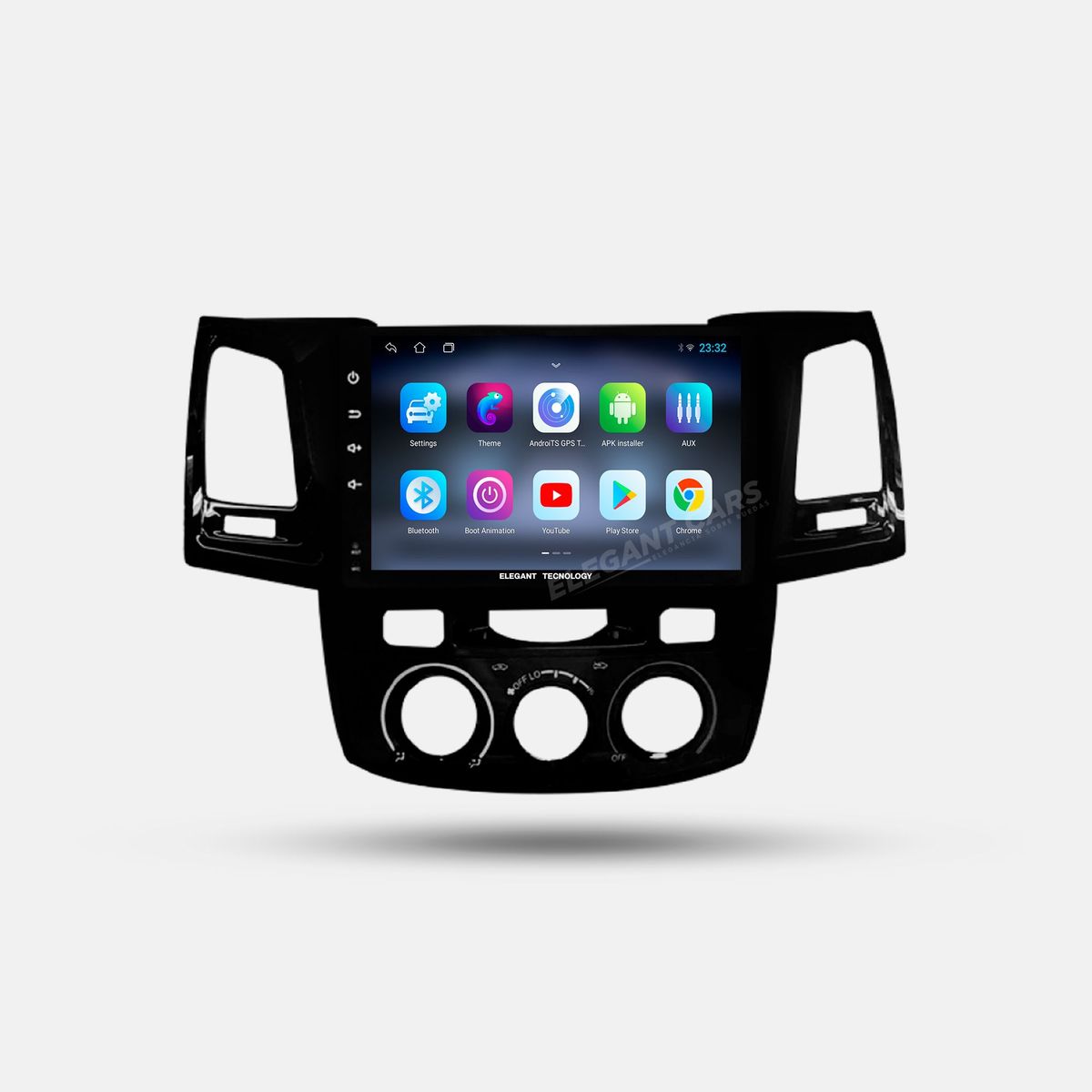 GENERICO - Autoradio Android Pantalla Toyota Hilux 20012-2015 Carplay +Auto 4GB +64GB