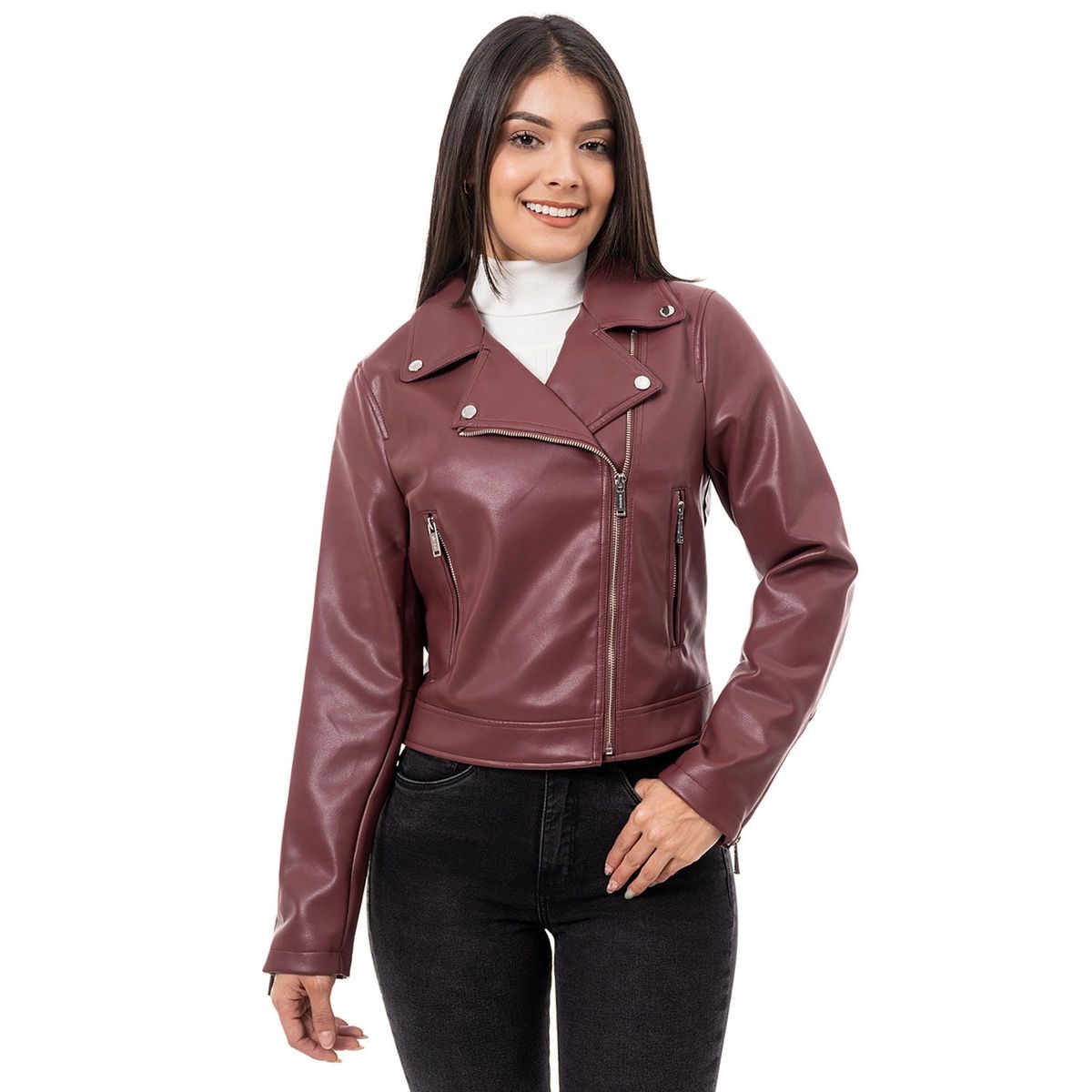 PIONIER - Casaca Cuerina Mujer