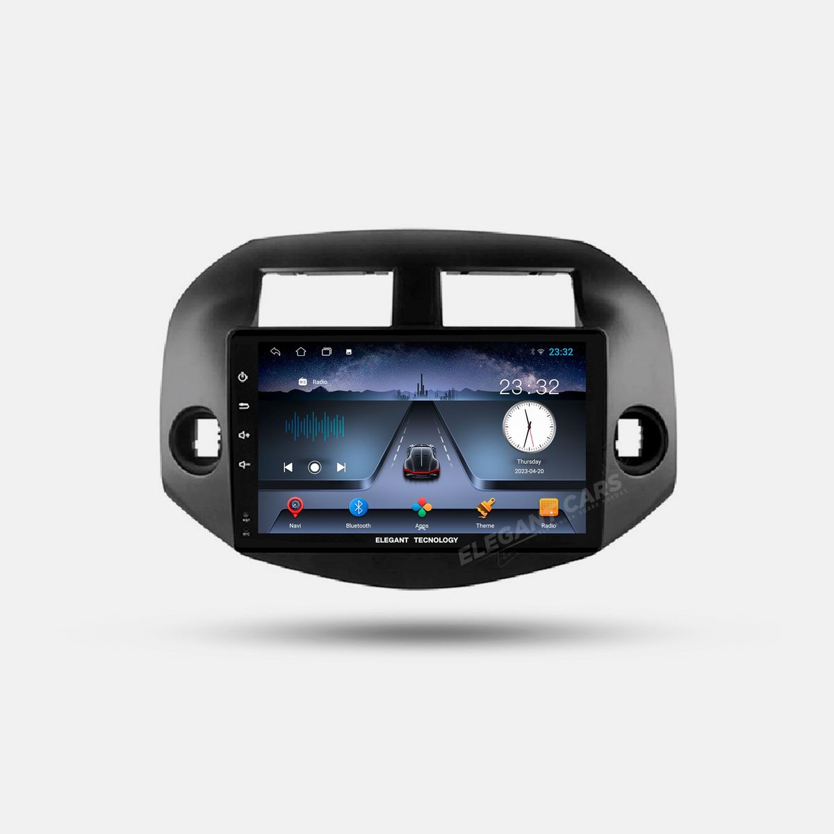 GENERICO - Autoradio Android Pantalla Toyota Rav4 2008-2012 Carplay +Auto 4GB +64GB