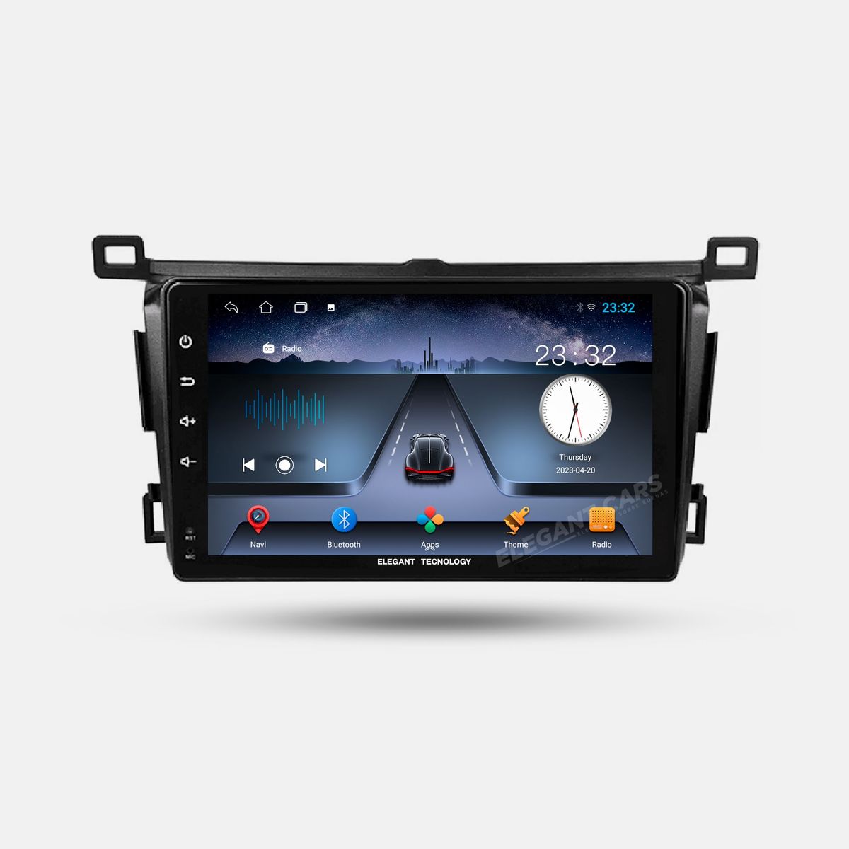 GENERICO - Autoradio Android Pantalla Toyota Rav4 2013-2018 Carplay +Auto 4GB +64GB
