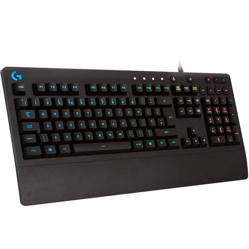 LOGITECH - Logitech Prodigy G213 - Teclado Gaming Cable USB RGB Inglés Negro