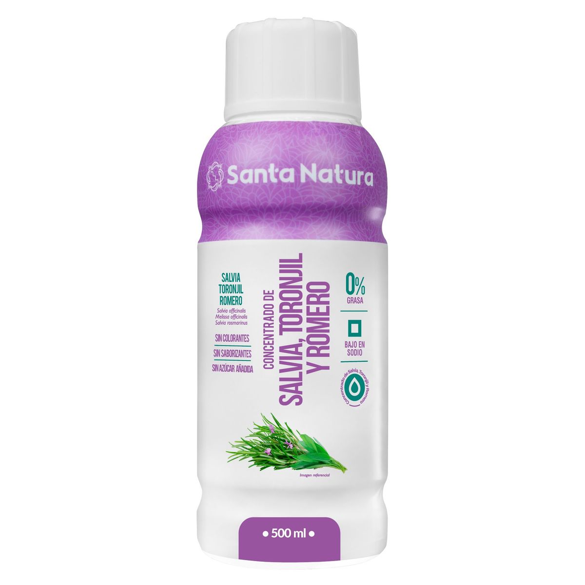 SANTA NATURA - CONCENTRADO DE SALVIA TORONJIL Y ROMERO