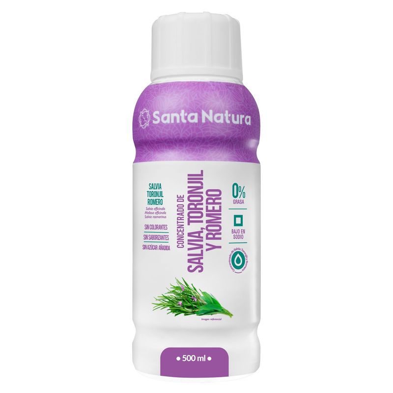 SANTA NATURA - CONCENTRADO DE SALVIA TORONJIL Y ROMERO