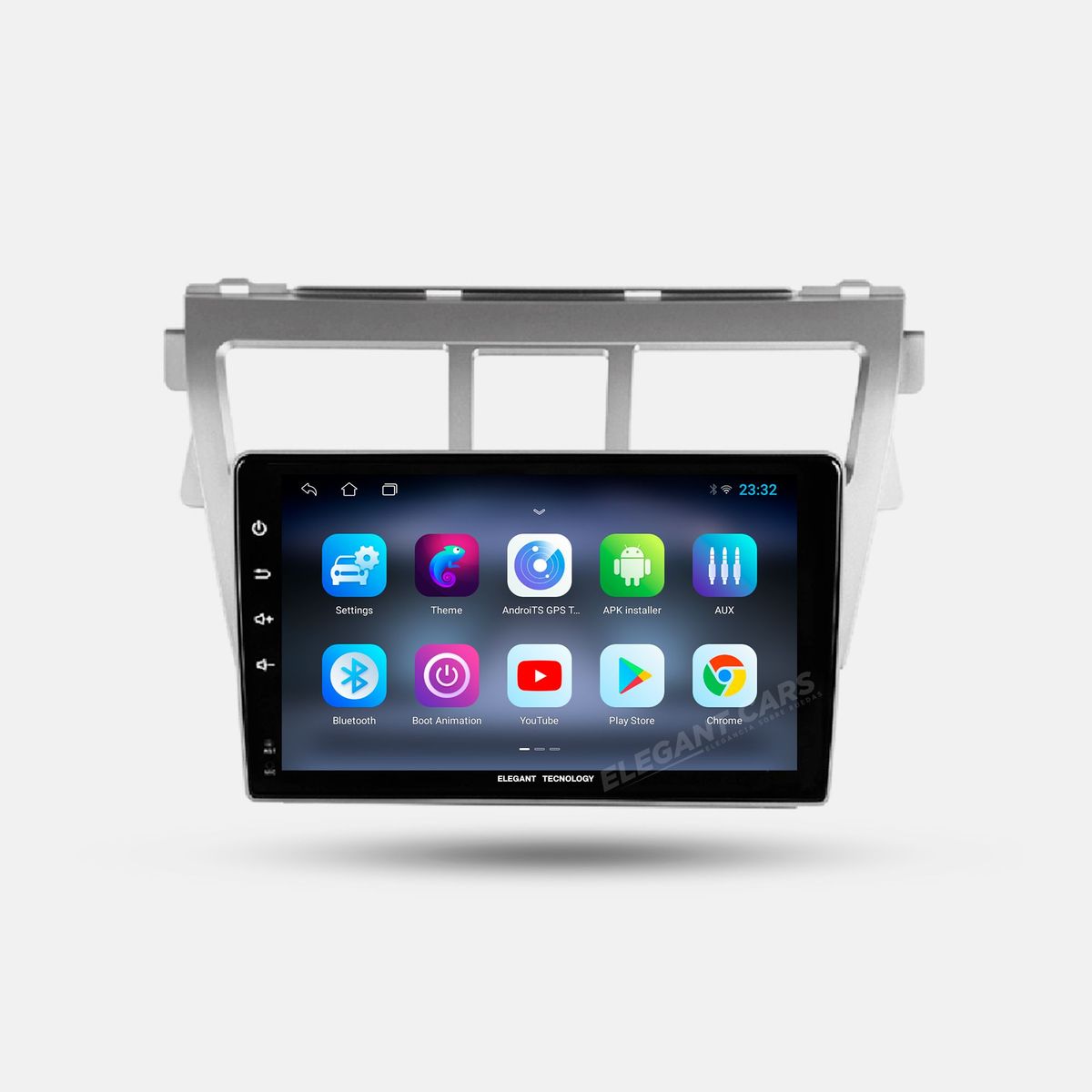 GENERICO - Autoradio Android Pantalla Toyota Yaris 2007-2012 Carplay +Auto 4GB +64GB