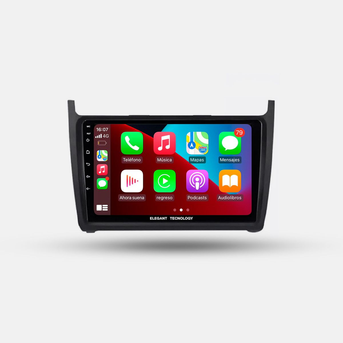GENERICO - Autoradio Android Pantalla Volkswagen Polo 2008-2020 Cross CCarplay +Auto 4GB +64GB