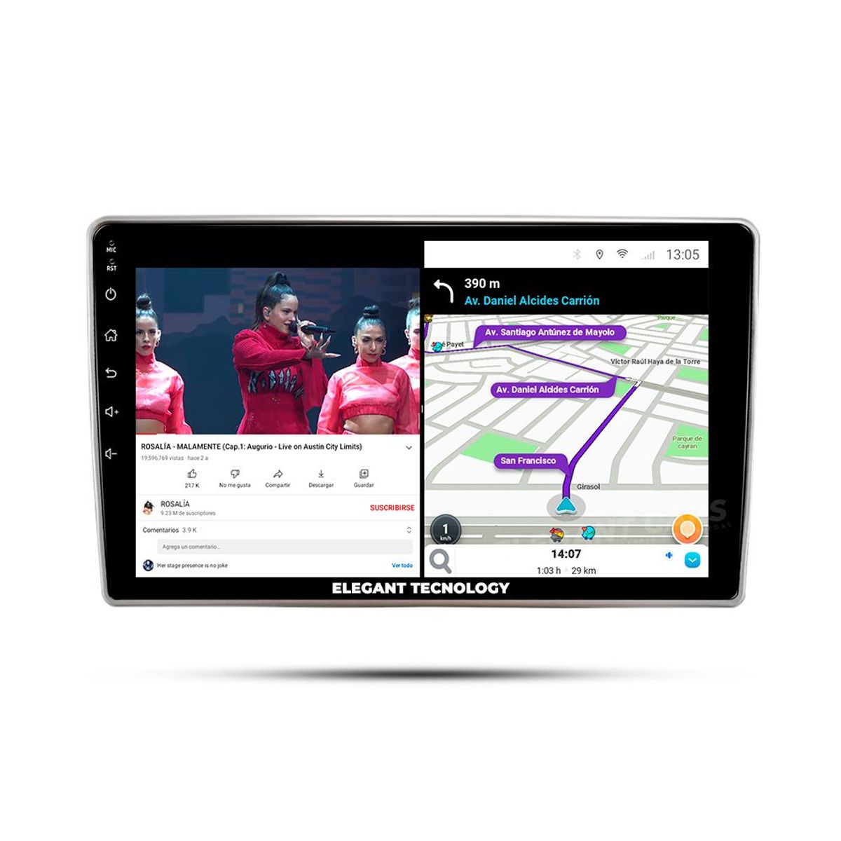 GENERICO - Autoradio Android Pantalla Baic EC5 2019-2020 Carplay +Auto 4GB +64GB