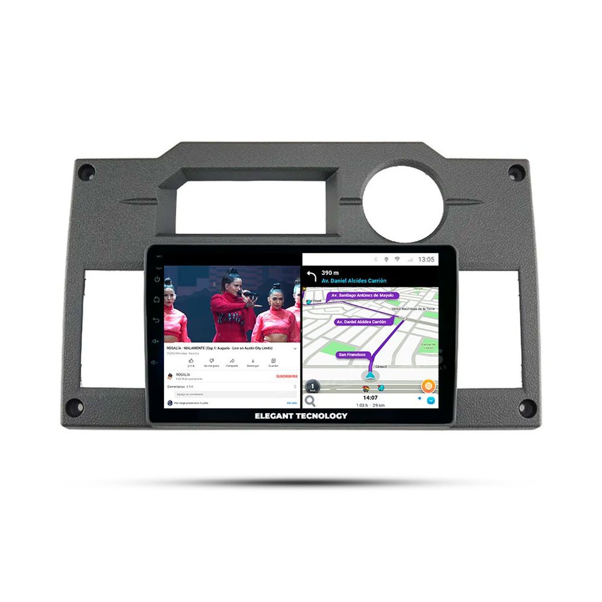 GENERICO - Autoradio Android Pantalla Baic Yongshi 2008Carplay +Auto 4GB +64GB