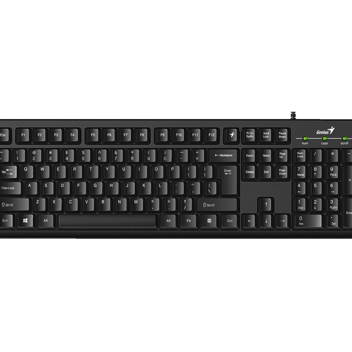 GENIUS - TECLADO GENIUS SMART KB-100 USB NEGRO