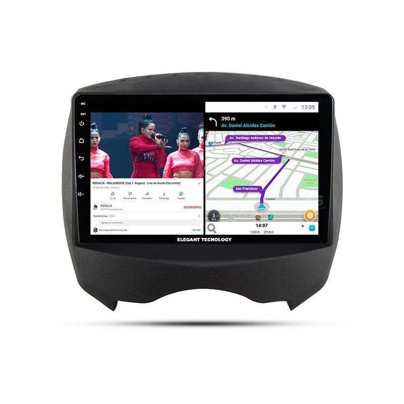 GENERICO - Autoradio Android Pantalla BYD F0  2008-2011 Carplay