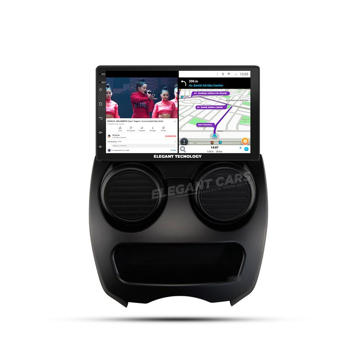 GENERICO - Autoradio Android Pantalla BYD F0 2008-2015 Carplay +Auto 4GB +64GB