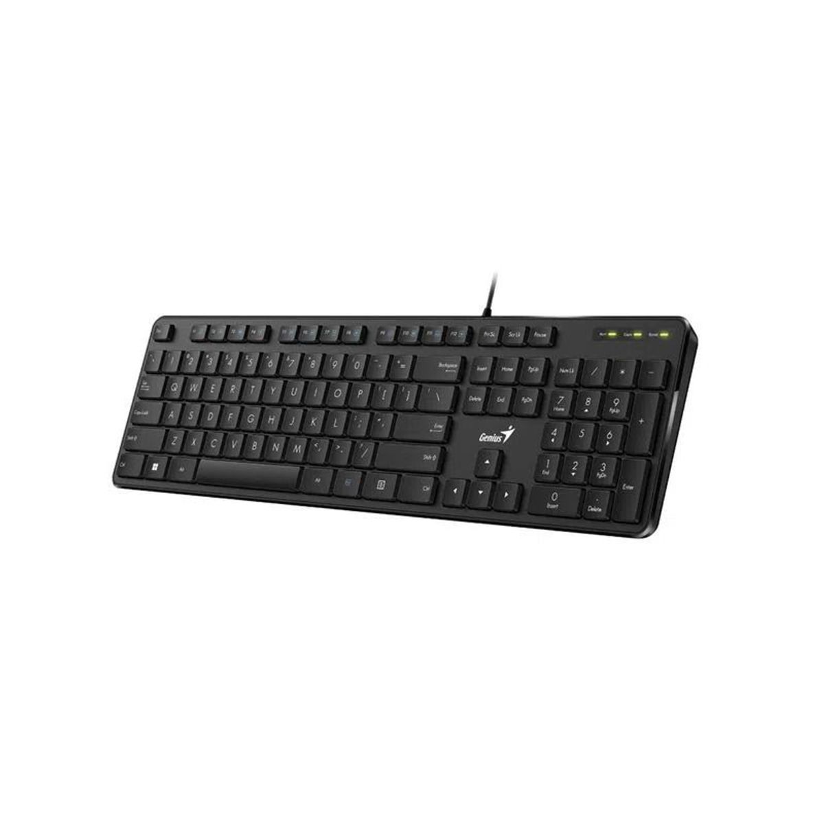 GENIUS - TECLADO GENIUS SMART SLIMSTAR 126 USB MULTIMEDIA NEGRO