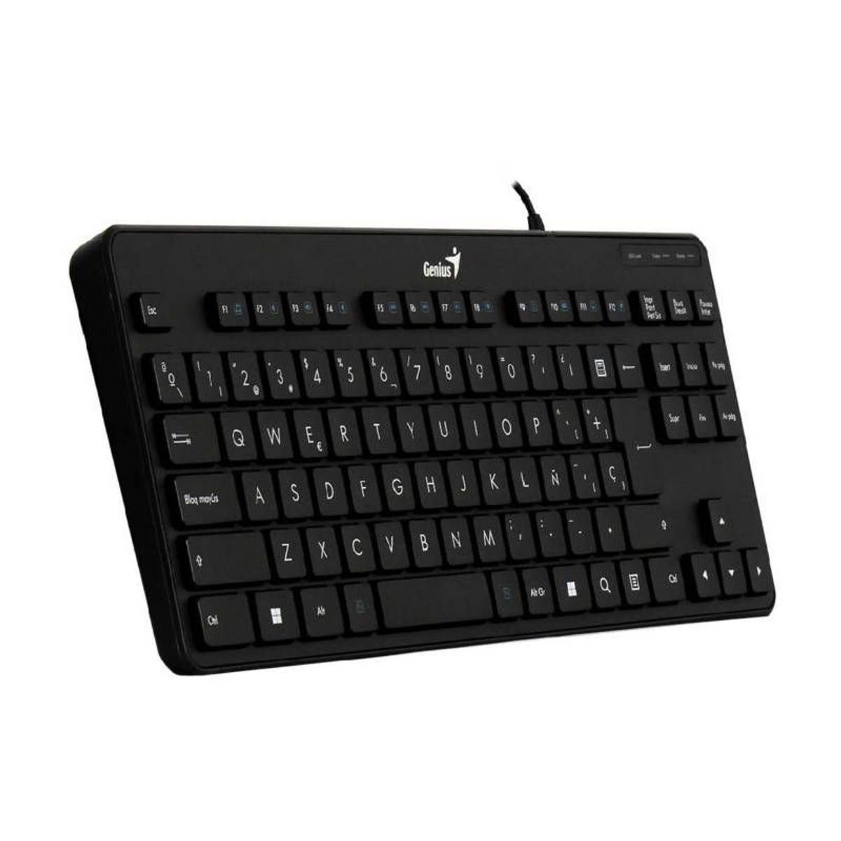 GENIUS - TECLADO GENIUS TKL LUXEMATE 110 USB MULTIMEDIA NEGRO