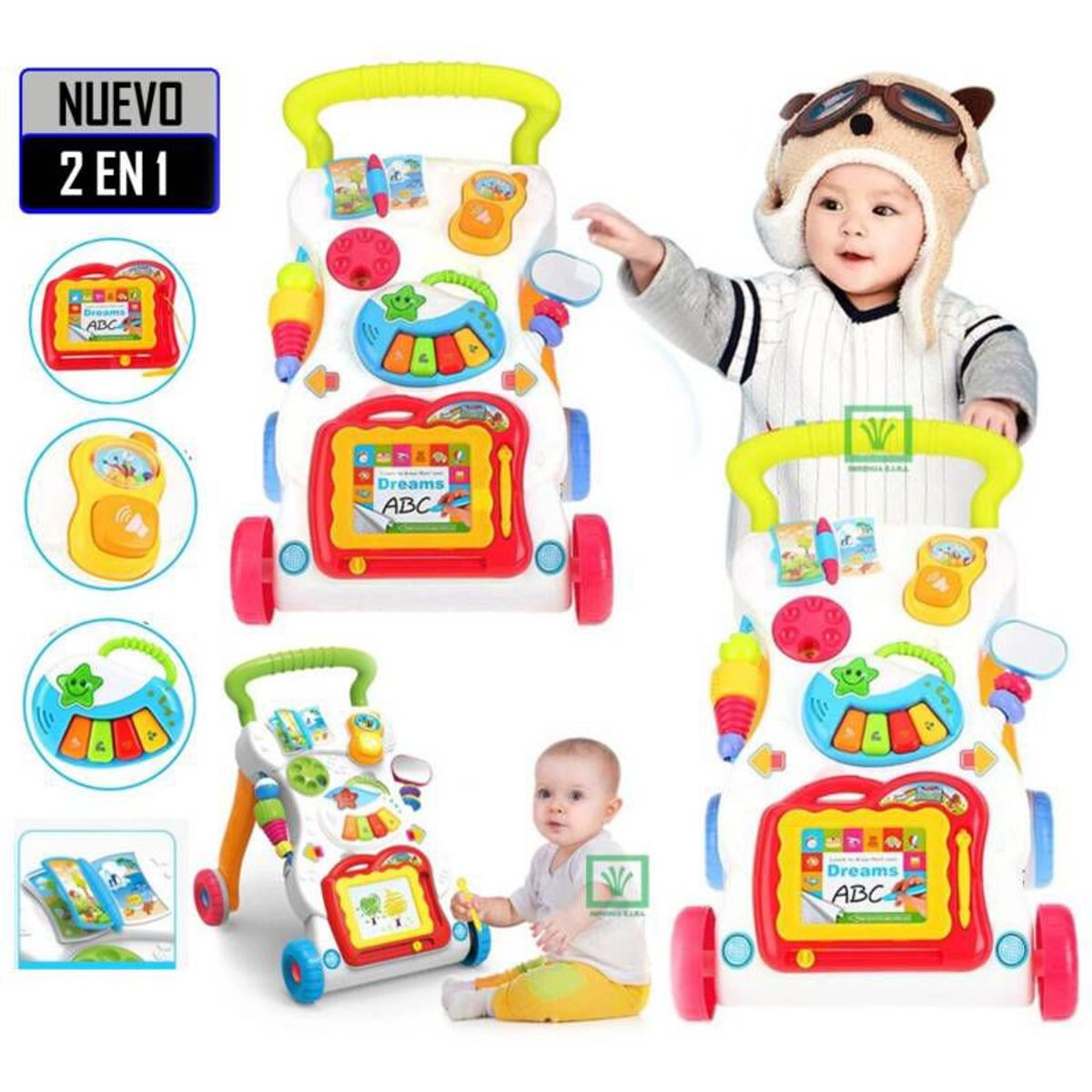 IDEAL - Andador Caminador Centro de Actividades Musical