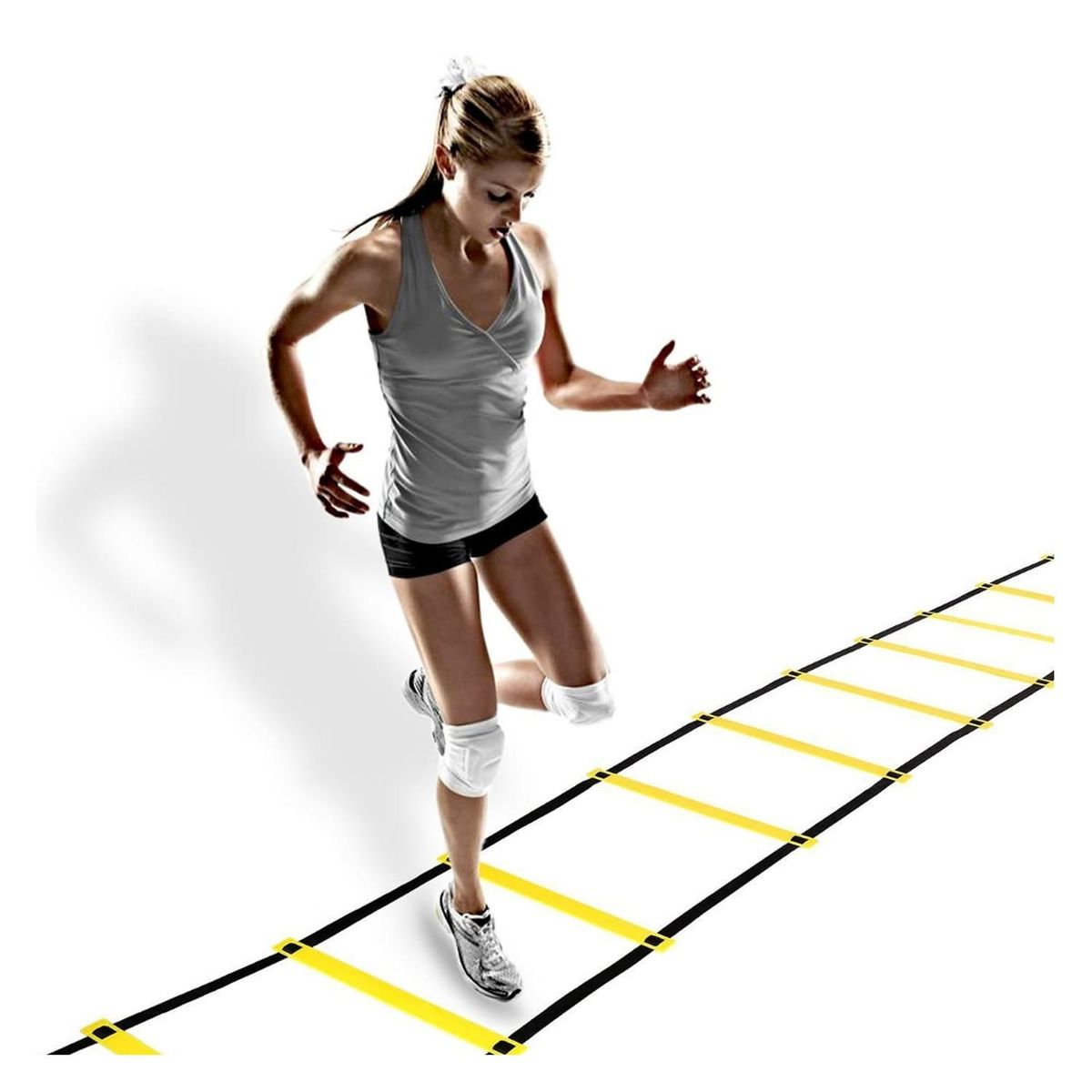 SPORT FITNESS - Escalera de entrenamiento 17 pasos-8 metros