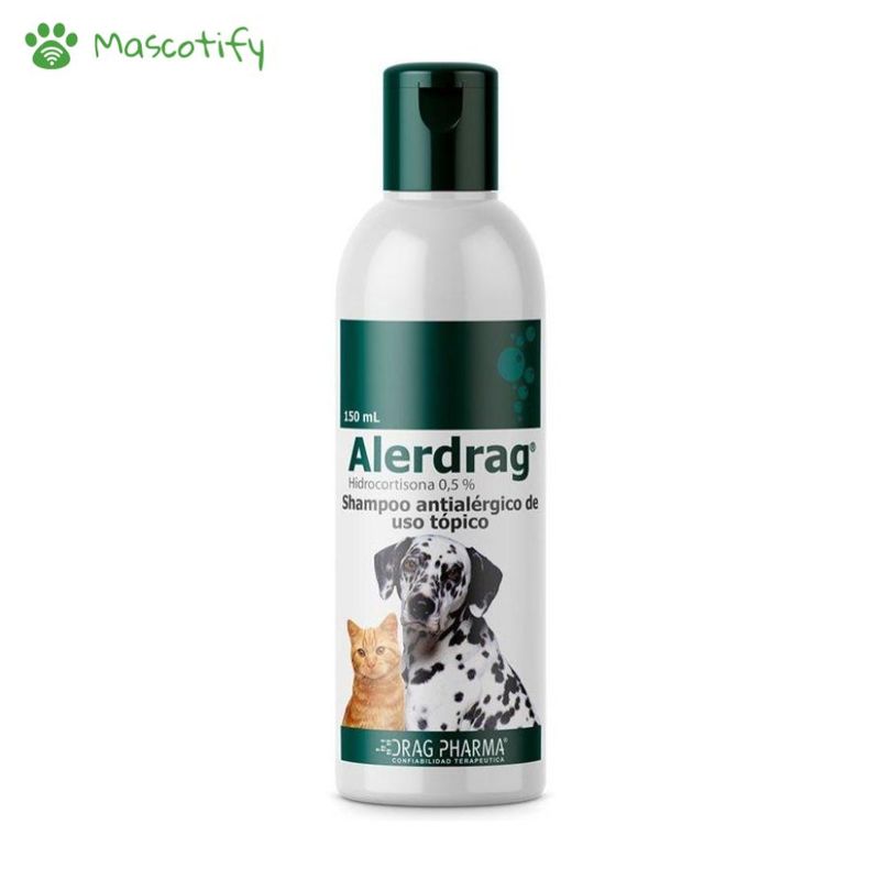 DRAG PHARMA - Alerdrag Shampoo antialérgico para perros y gatos 150ml