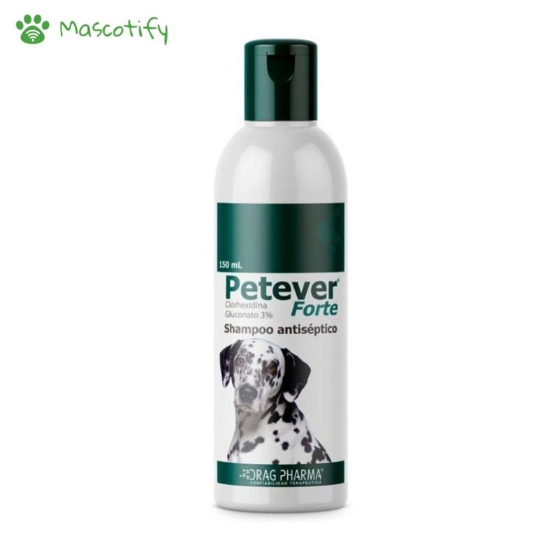 DRAG PHARMA - Petever Forte shampoo antiséptico para perros 150ml
