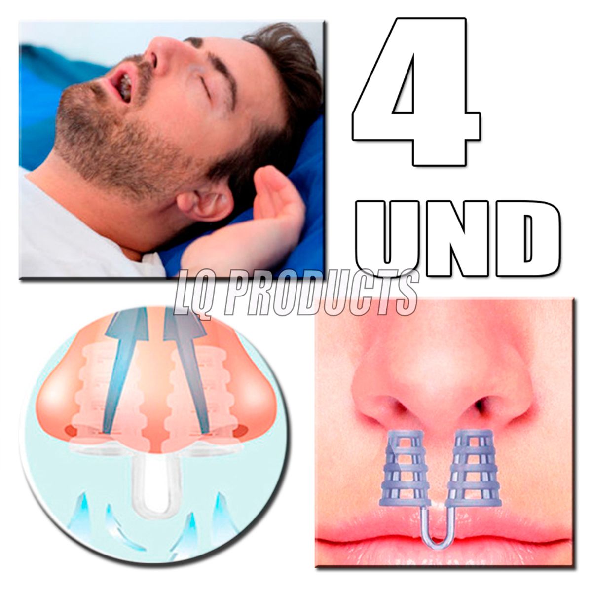 GENERICO - Clip Antironquidos Nasal Respira Mejor