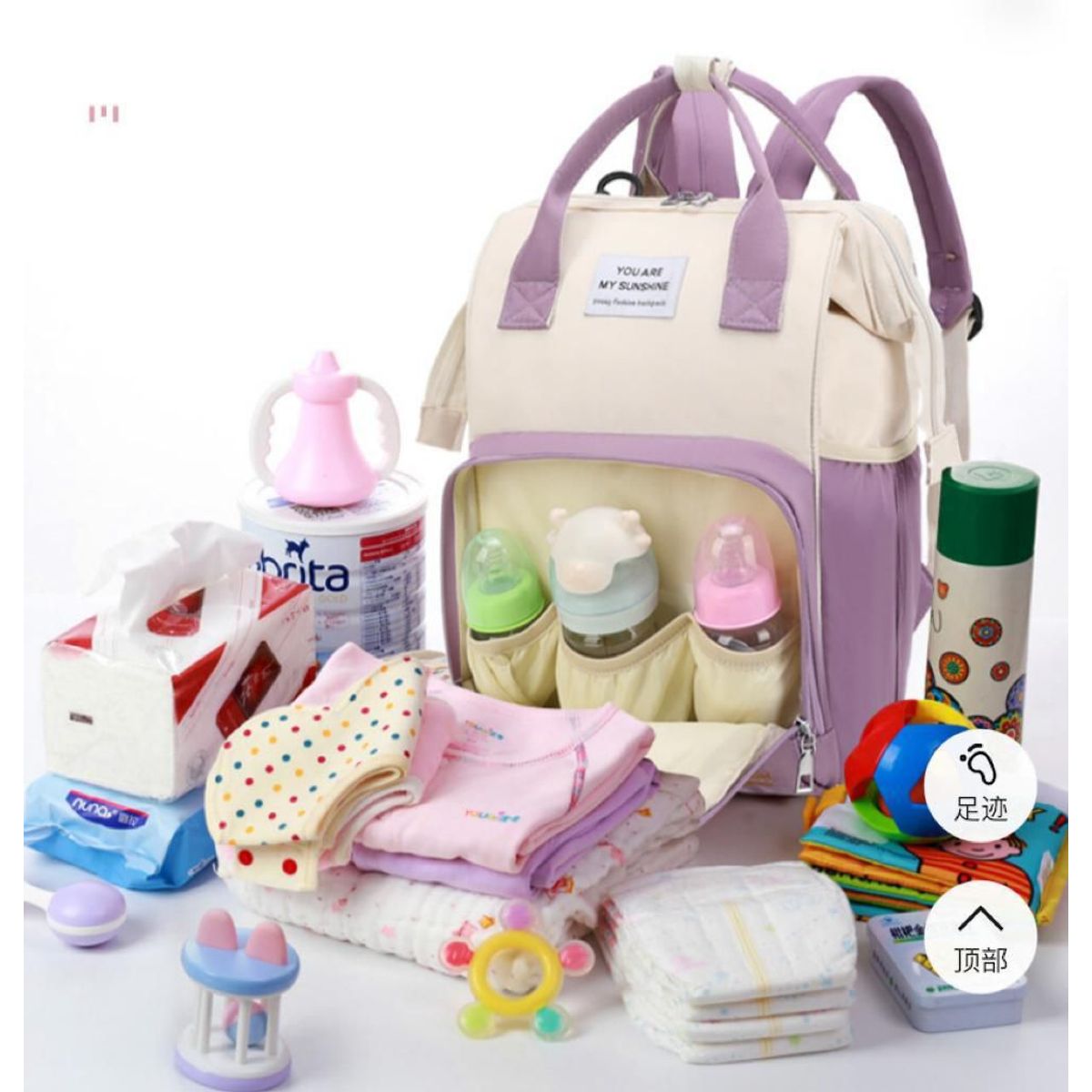 GENERICO - MOCHILA BOLSO PAÑALERA