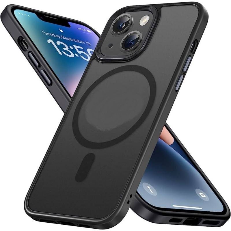 GENERICO - Case o Funda BENKS Magnetic Mate iPhone 14 Plus - Negro