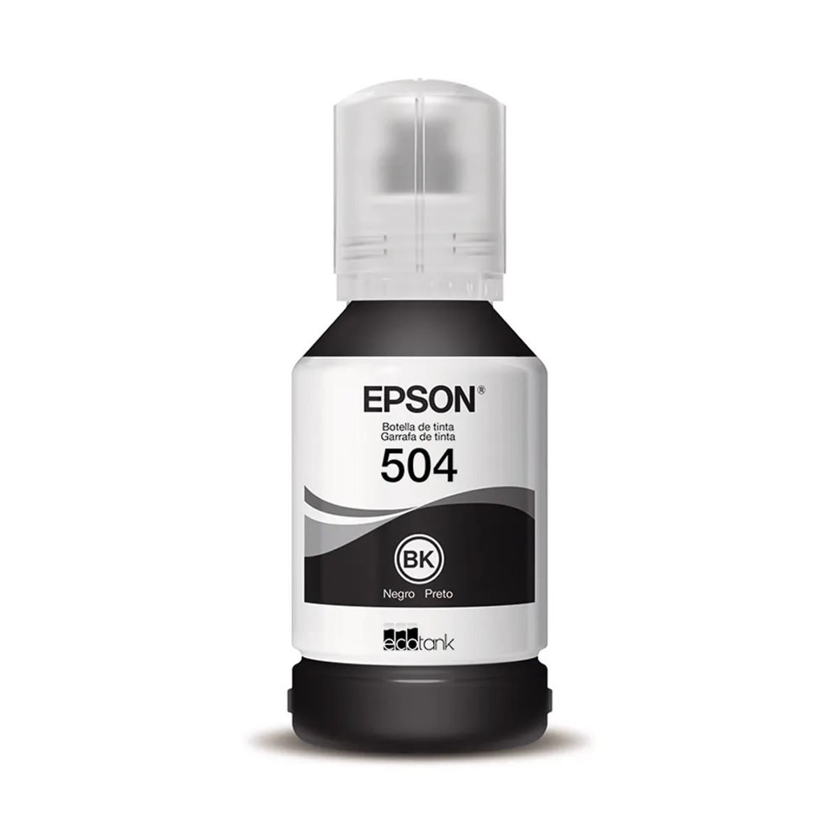 EPSON - Botella de tinta EpsonT504120-AL Color Negro, para L4150, L4160, L6161,  L6171, L6191