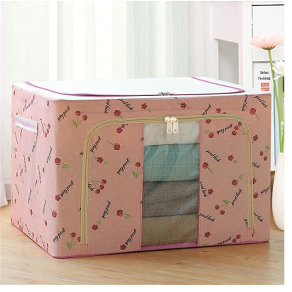 OEM - Caja de Almacenamiento Multifuncional Plegable 66 Litros