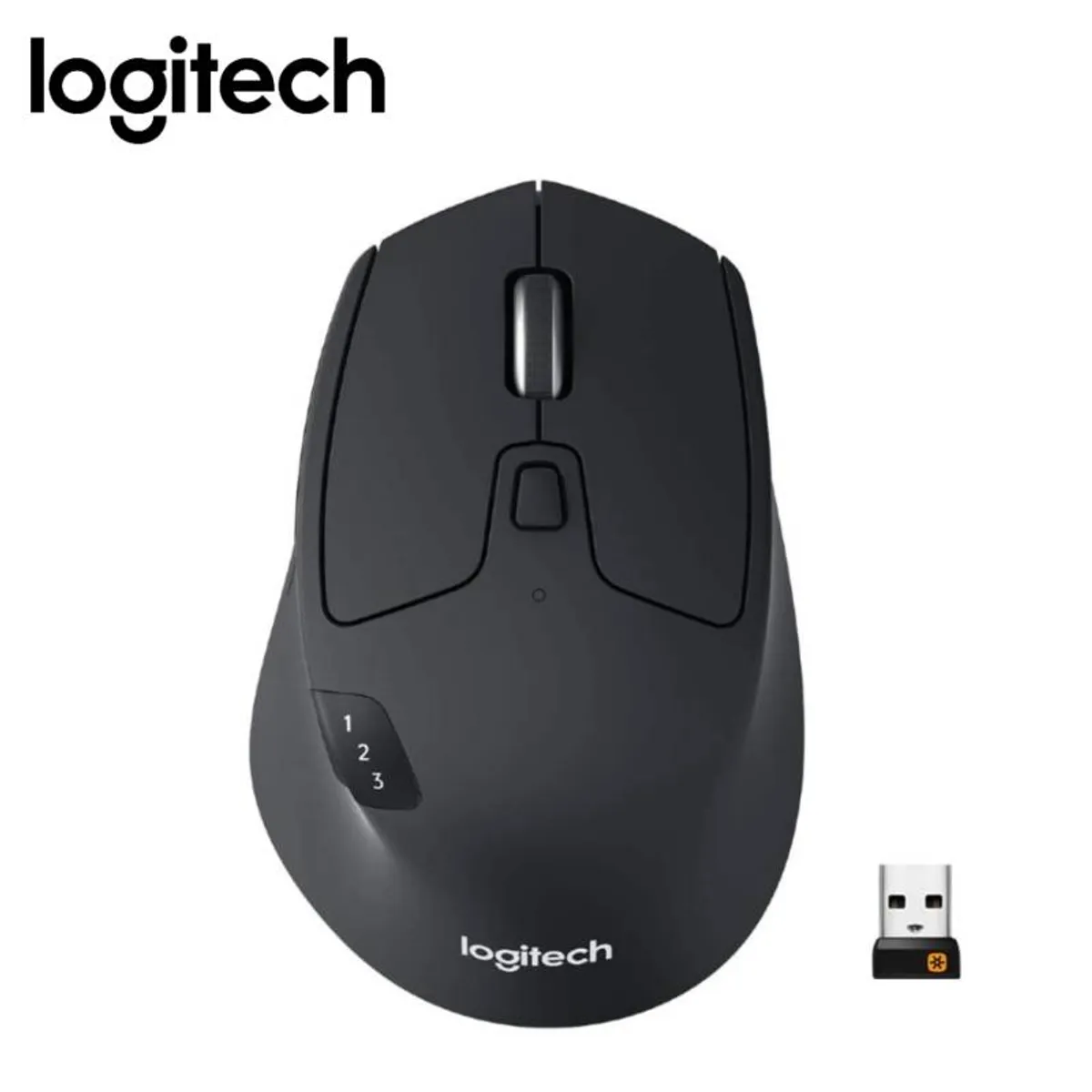 LOGITECH - Mouse Logitech M720 Wireless Triathlon Black