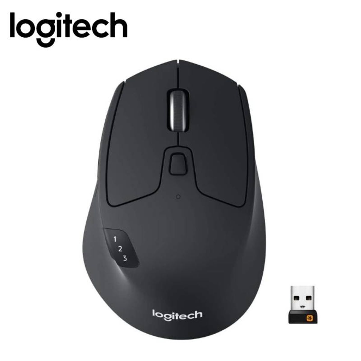 LOGITECH - Mouse Logitech M720 Wireless Triathlon Black