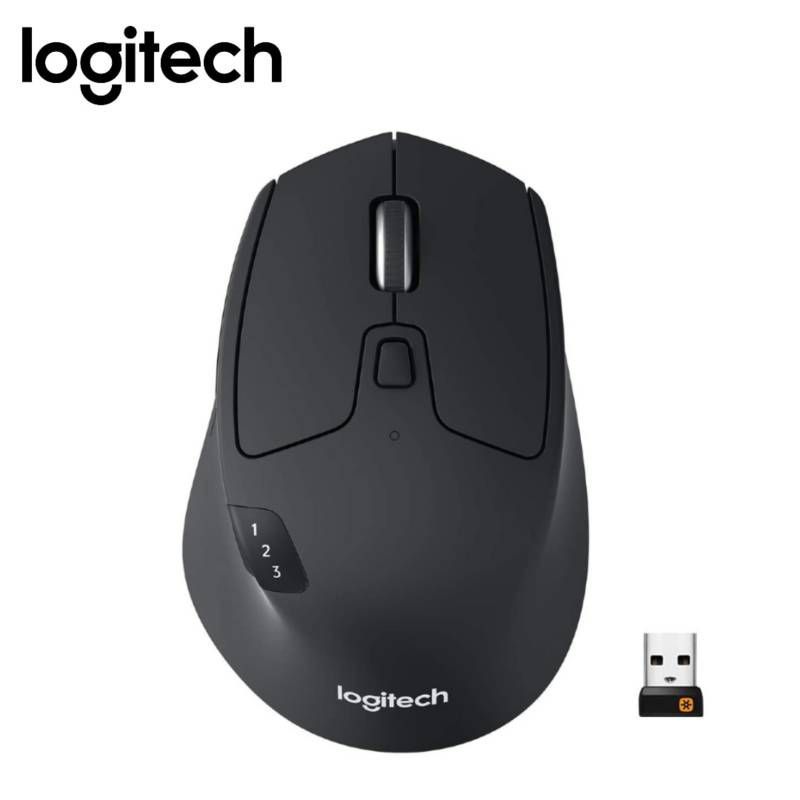 LOGITECH - Mouse Logitech M720 Wireless Triathlon Black