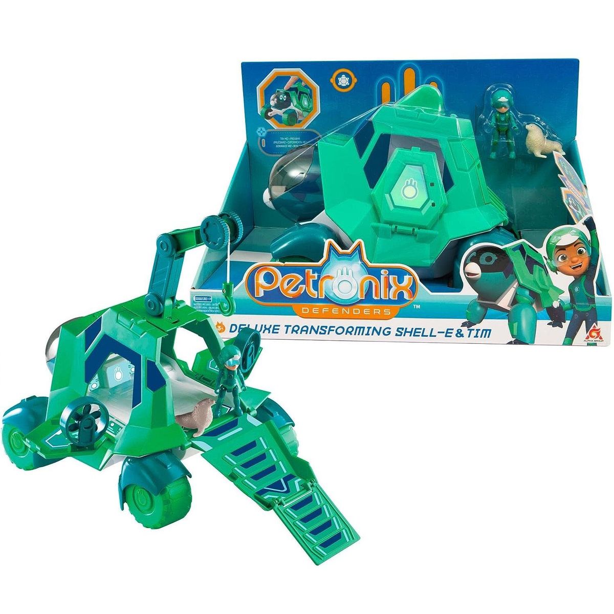 PETRONIX - Juguete Vehículo de Lujo Transformable Shell Petronix