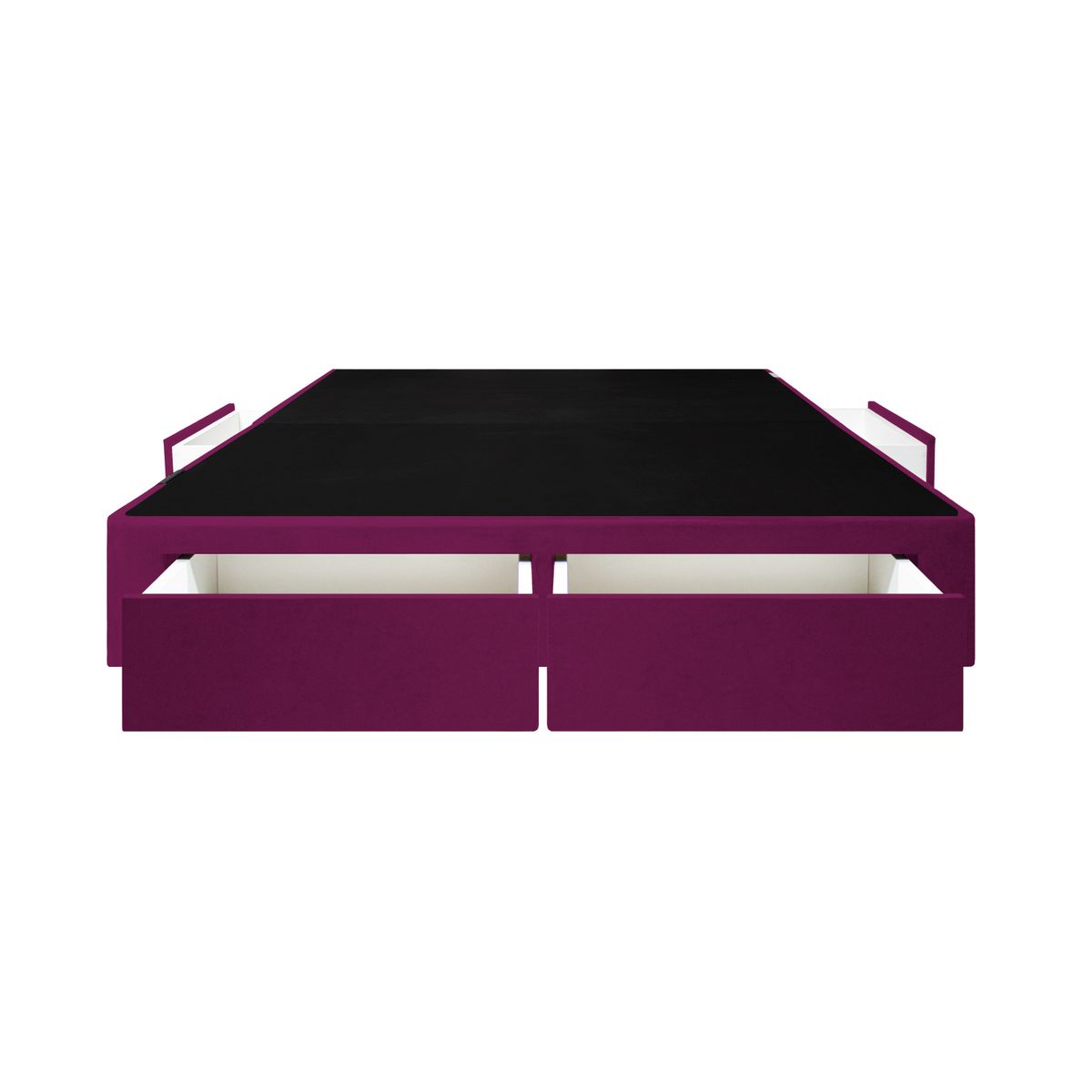 BARAKA HOME - Base De Cama Wels 4 Cajones 2 Plz - Púrpura