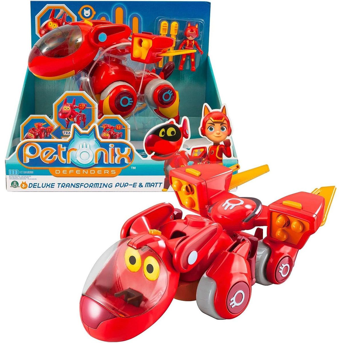 PETRONIX - Juguete Vehículo de Lujo Transformable Pup-e Petronix