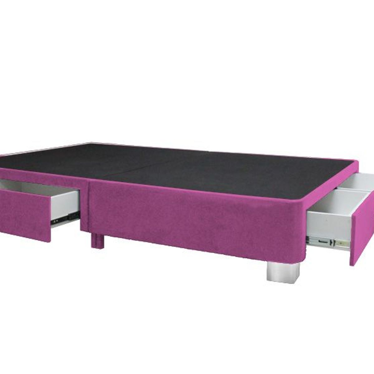 BARAKA HOME - Base De Cama Wels 4 Cajones 2 Plz - Fucsia