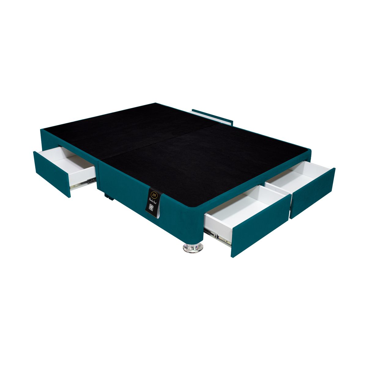BARAKA HOME - Base De Cama Wels 4 Cajones 2 Plz - Cobalto