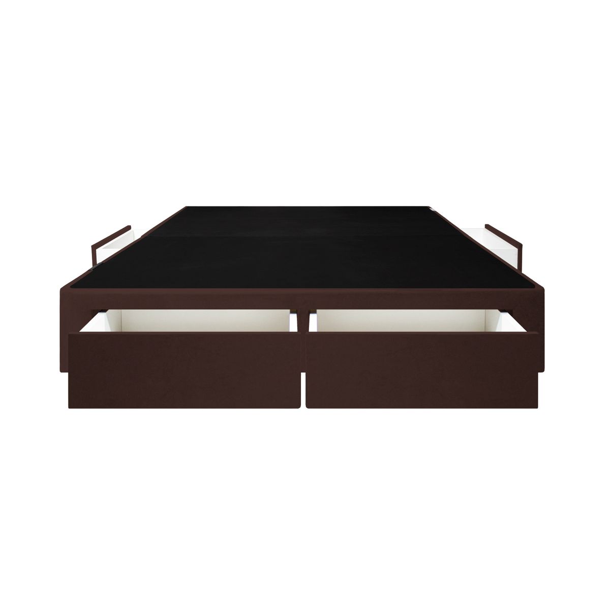 BARAKA HOME - Base De Cama Wels 4 Cajones 2 Plz - Chocolate