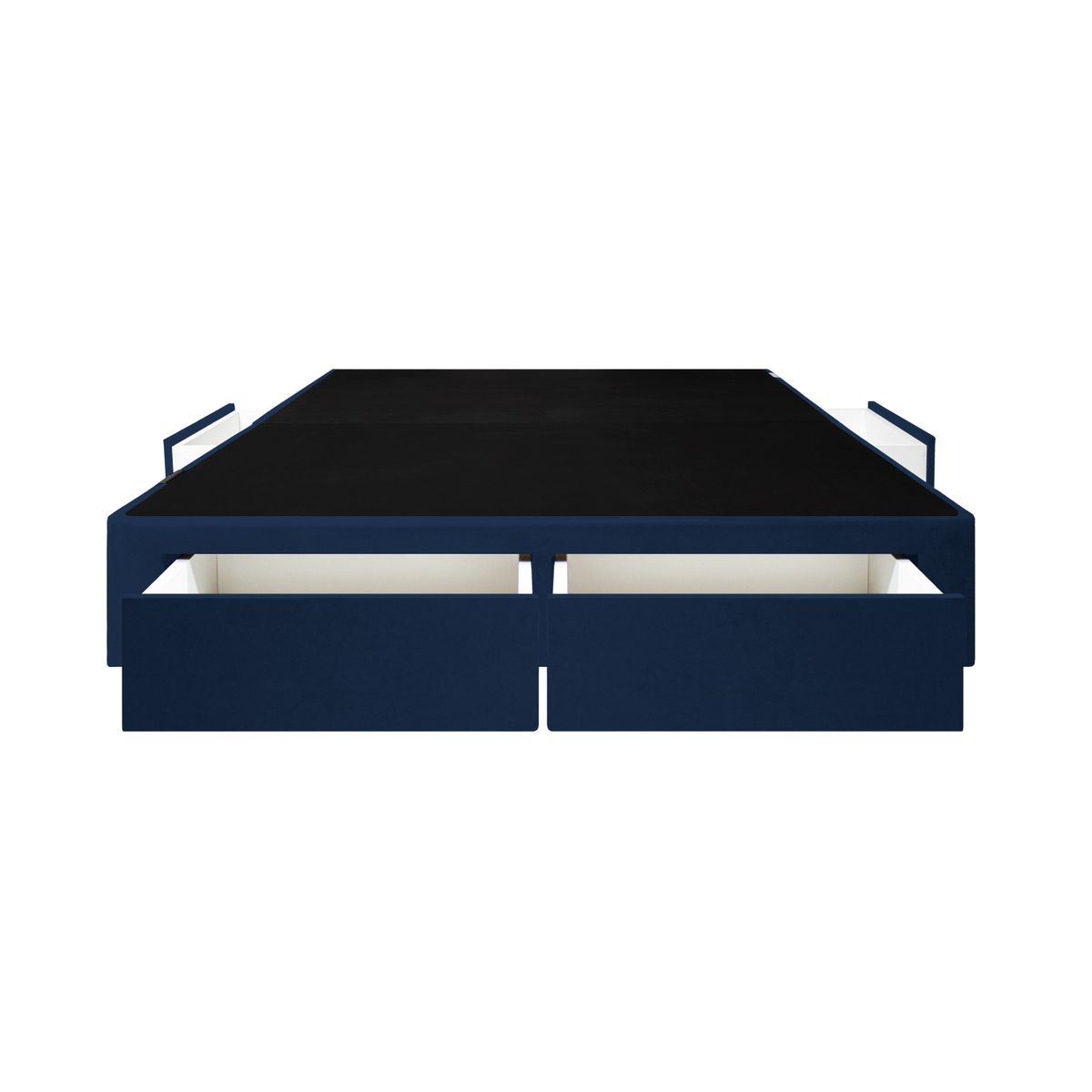 BARAKA HOME - Base De Cama Wels 4 Cajones 2 Plz - Azul Marino