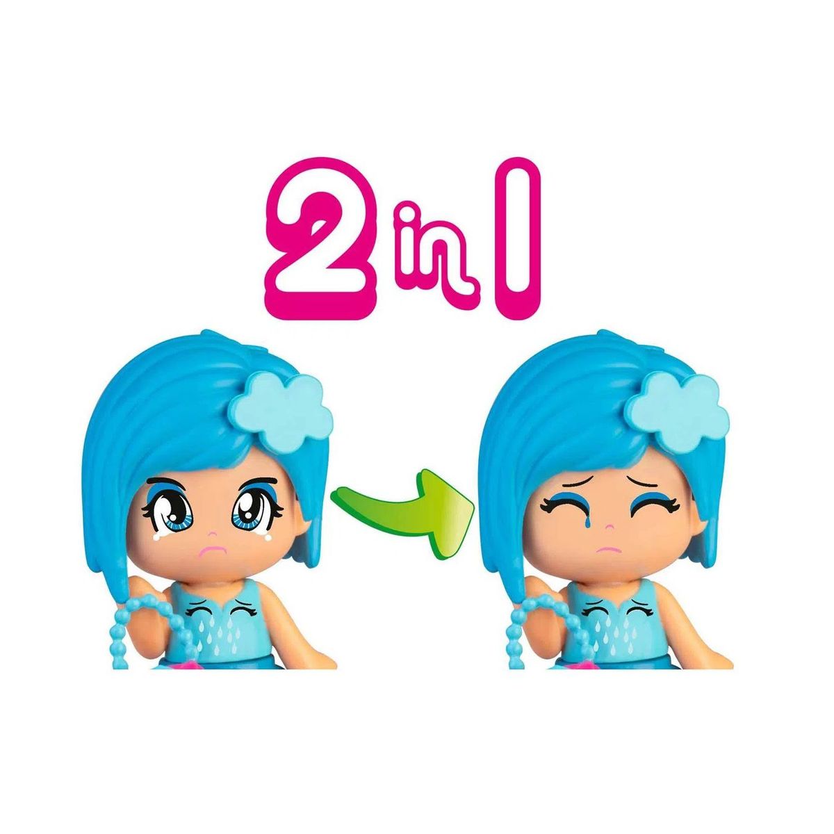 PINYPON - Juguete Muñeca Pinypon Básicas Serie 13 Celeste