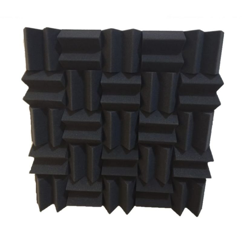 FOAM - ESPUMA ACÚSTICA TIPO CUÑA NEGRO PUR DE 50 CM x 50 CM x 50MM
